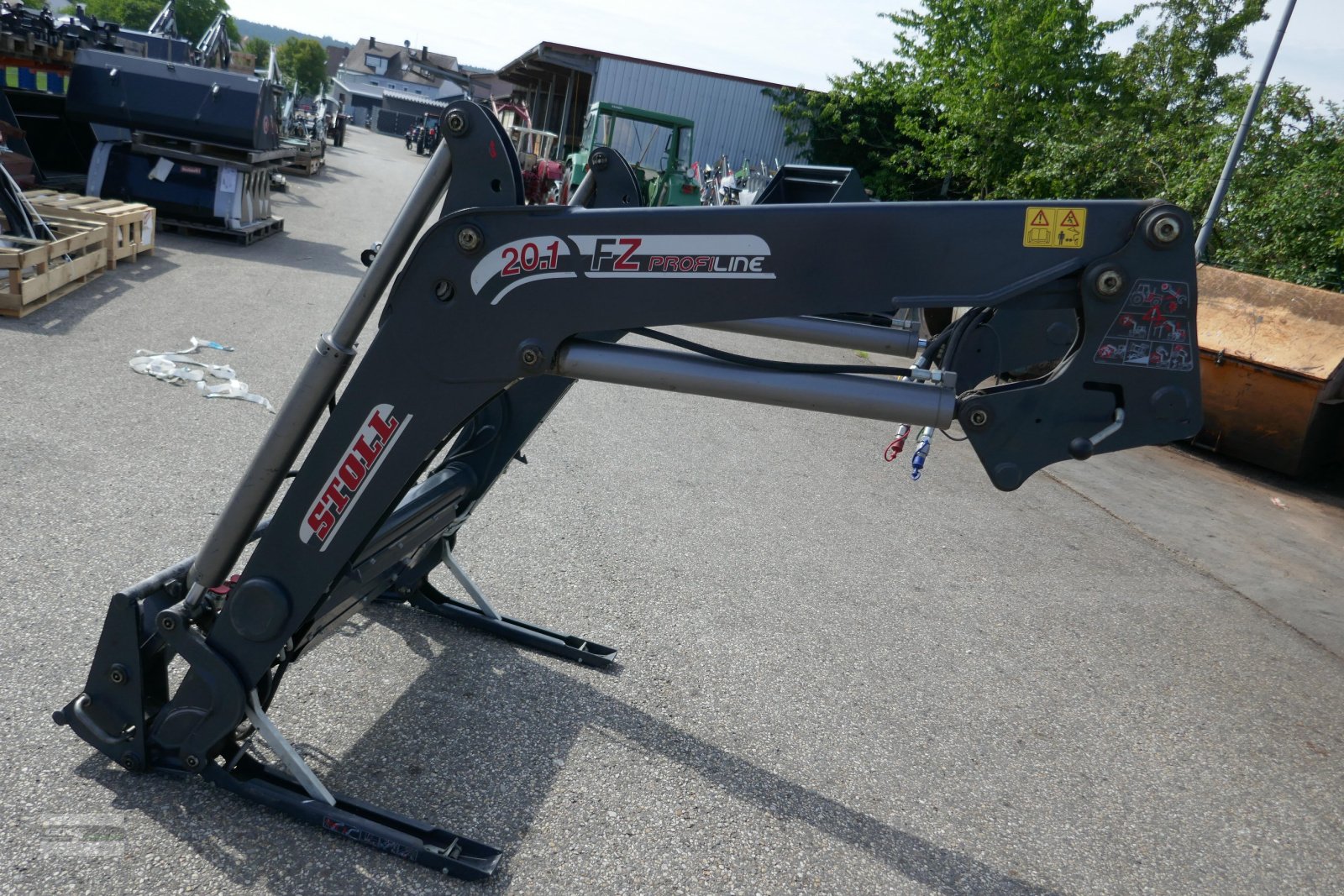 Frontlader of the type Stoll FZ 20.1 Breitschwinge im sehr gutem Zustand!, Gebrauchtmaschine in Langenzenn (Picture 6)