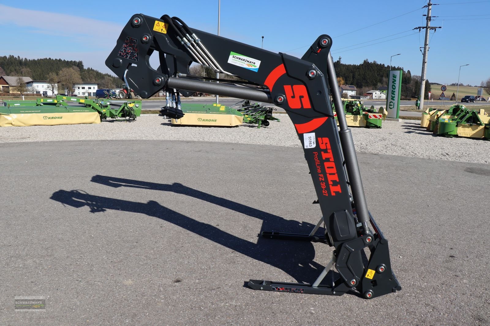 Frontlader des Typs Stoll FZ 39-27.1 Frontlader, Neumaschine in Aurolzmünster (Bild 4)