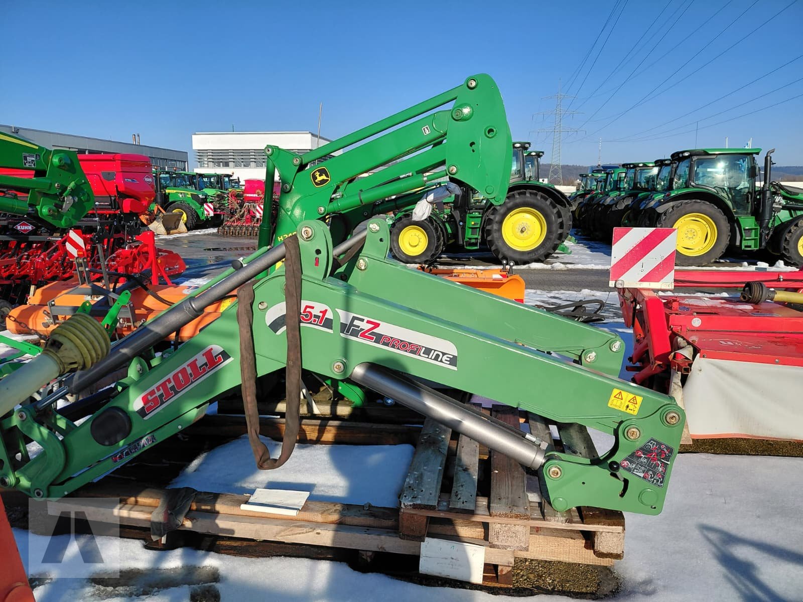 Frontlader del tipo Stoll FZ 45.1 ProfiLine passend zum Fendt, Gebrauchtmaschine In Regensburg (Immagine 2)