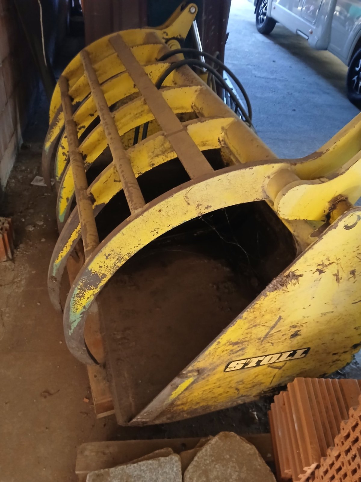 Frontlader of the type Stoll Greifschaufel 1,80m, Gebrauchtmaschine in Rehau (Picture 1)