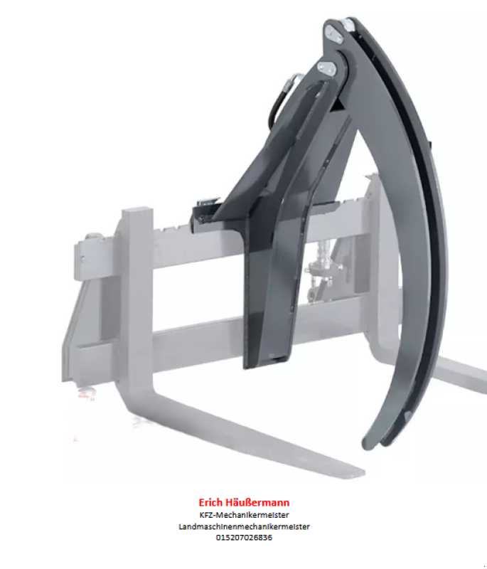 Frontlader of the type Stoll Obergreifer für Palettengabel, Neumaschine in Untergruppenbach (Picture 1)