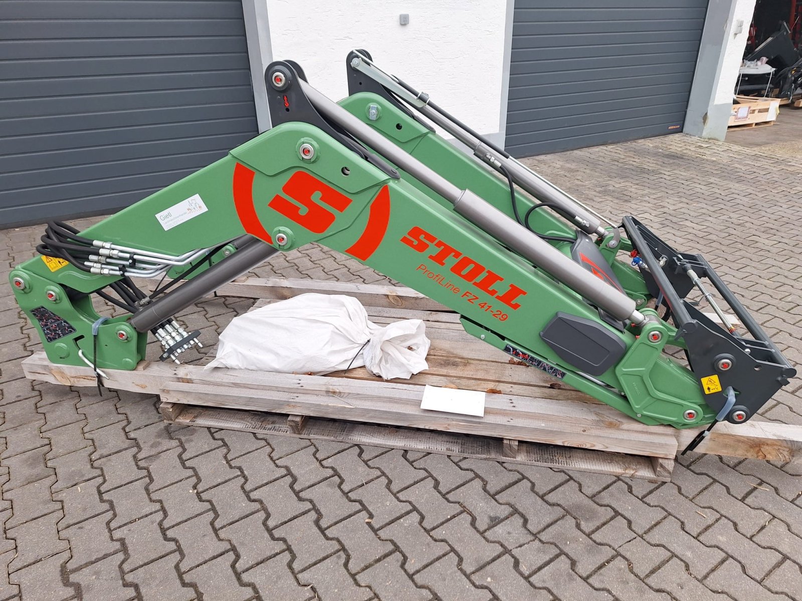 Frontlader za tip Stoll Profiline FZ 41-29, Neumaschine u Bogen (Slika 1)