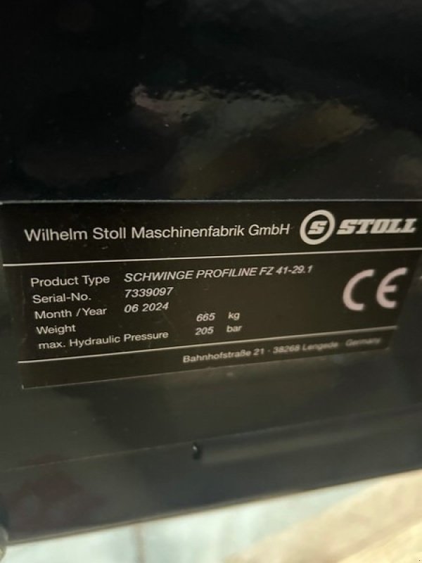 Frontlader a típus Stoll Profiline FZ 41-29.1, Neumaschine ekkor: Burkau (Kép 5)