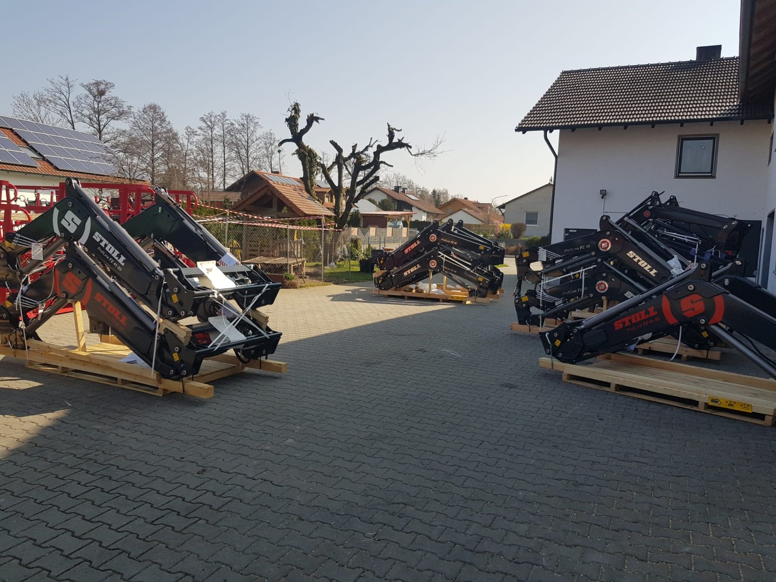 Frontlader a típus Stoll Profiline FZ 43-27, Neumaschine ekkor: Bogen (Kép 2)