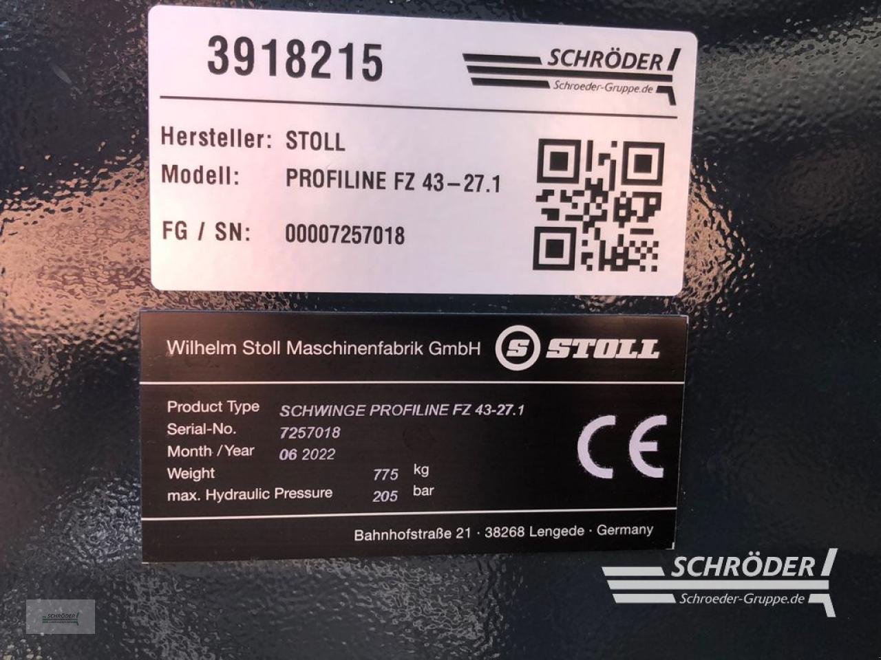 Frontlader of the type Stoll PROFILINE FZ 43-27.1, Gebrauchtmaschine in Ahlerstedt (Picture 6)