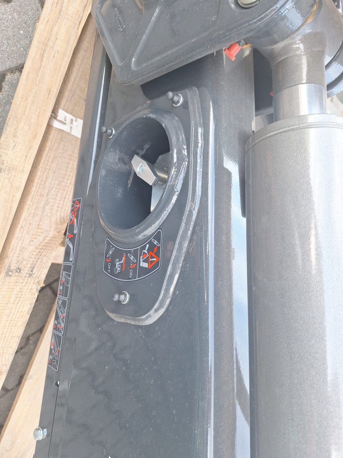 Frontlader of the type Stoll Profiline FZ 43-30.1, Neumaschine in Bogen (Picture 3)