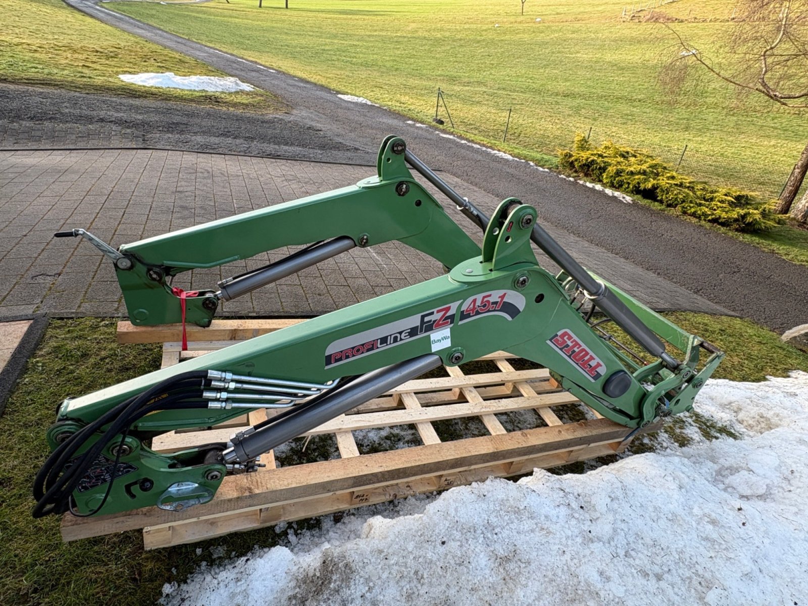 Frontlader des Typs Stoll Profiline FZ 45.1, Gebrauchtmaschine in Freudenberg (Bild 2)