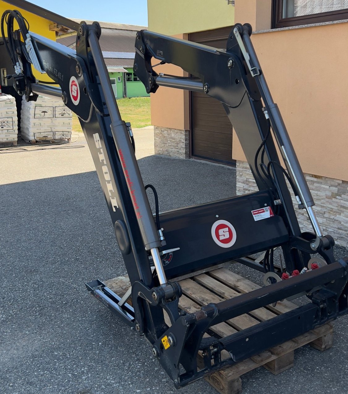 Frontlader of the type Stoll Profiline FZ 45.1, Gebrauchtmaschine in Race (Picture 1)