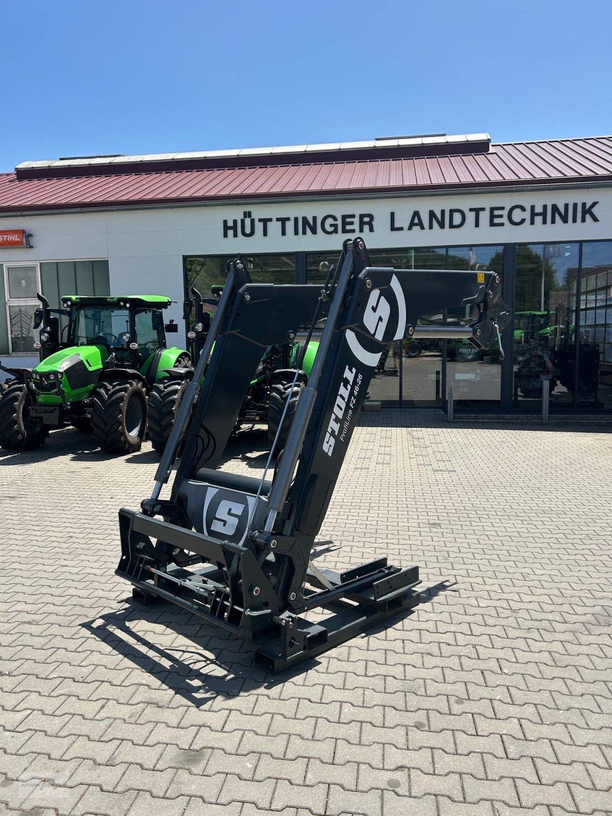 Frontlader of the type Stoll Profiline FZ 46-26, Neumaschine in Treuchtlingen (Picture 1)