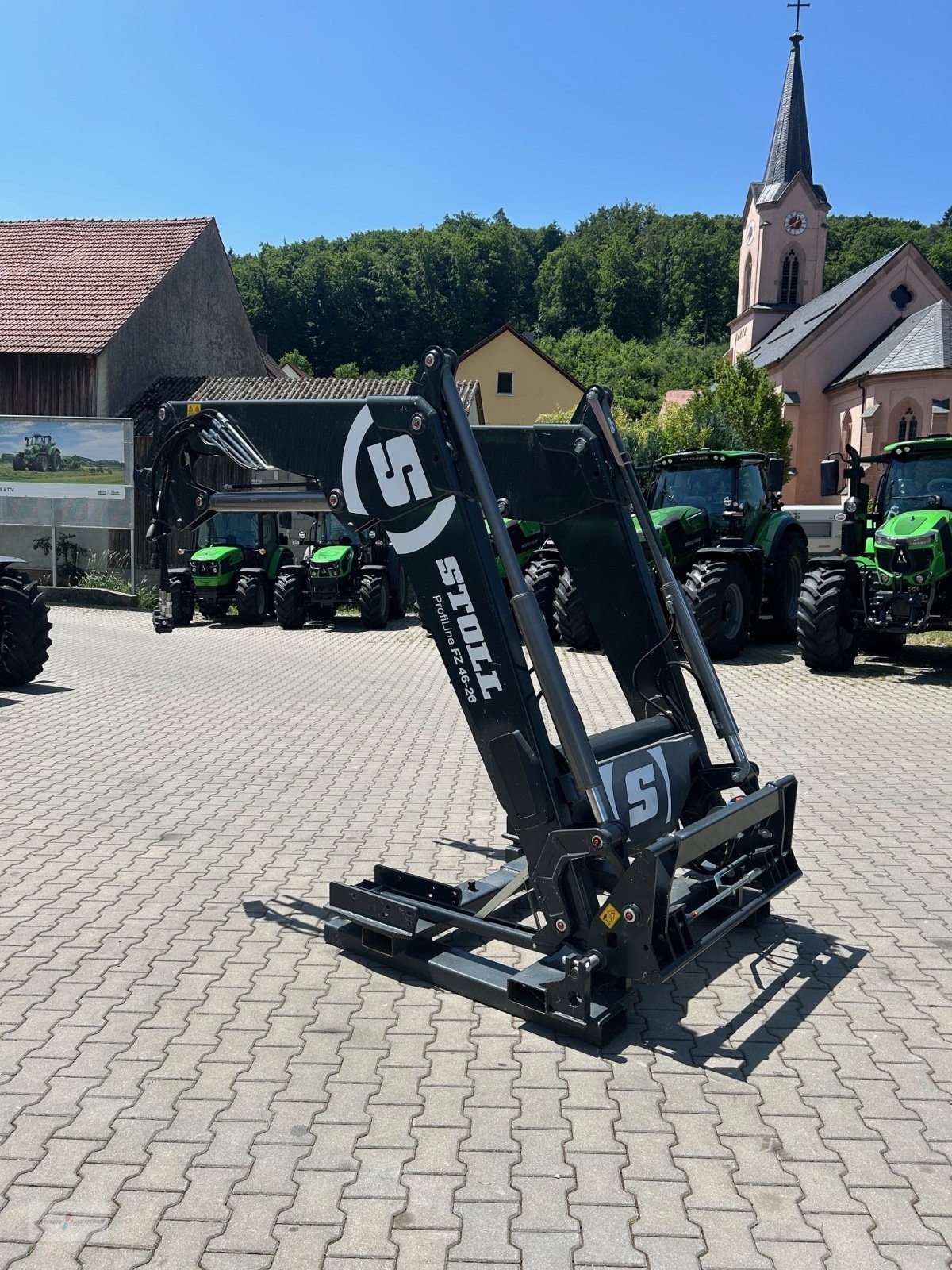 Frontlader of the type Stoll Profiline FZ 46-26, Neumaschine in Treuchtlingen (Picture 2)