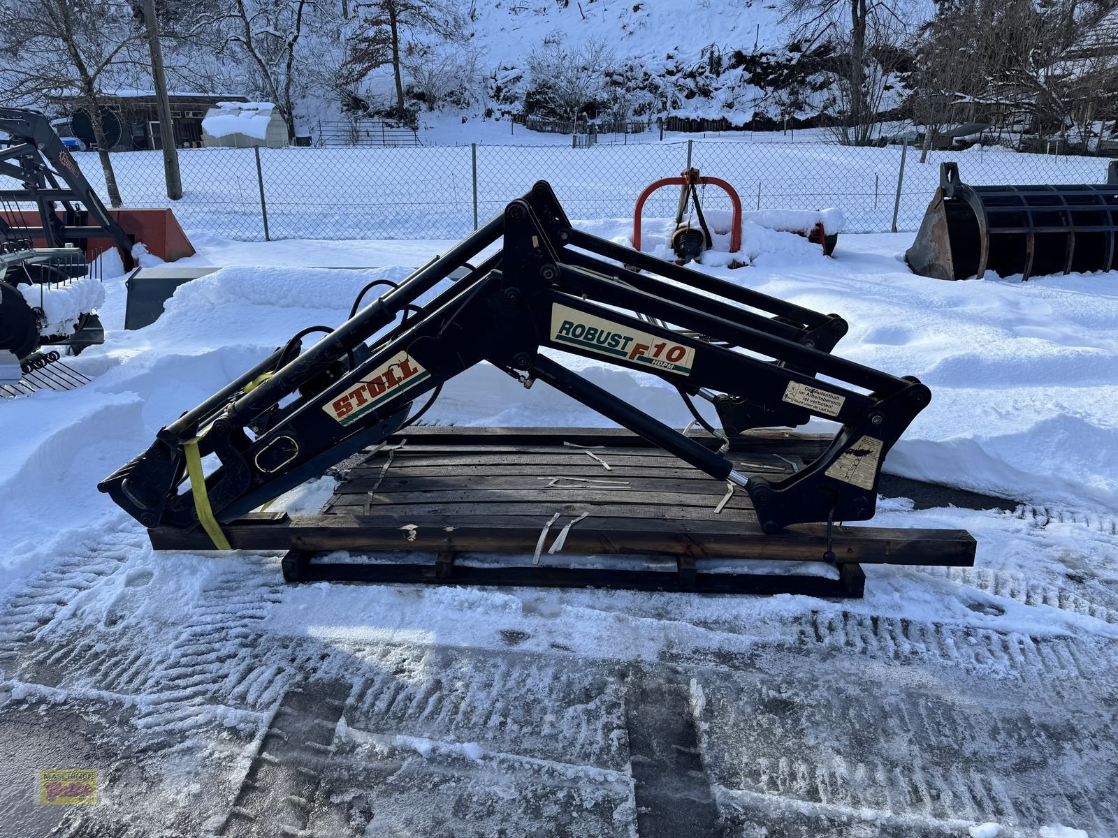 Frontlader типа Stoll Robust F10 HDPM Frontlader mit Euroaufnahme, Gebrauchtmaschine в Kötschach (Фотография 3)