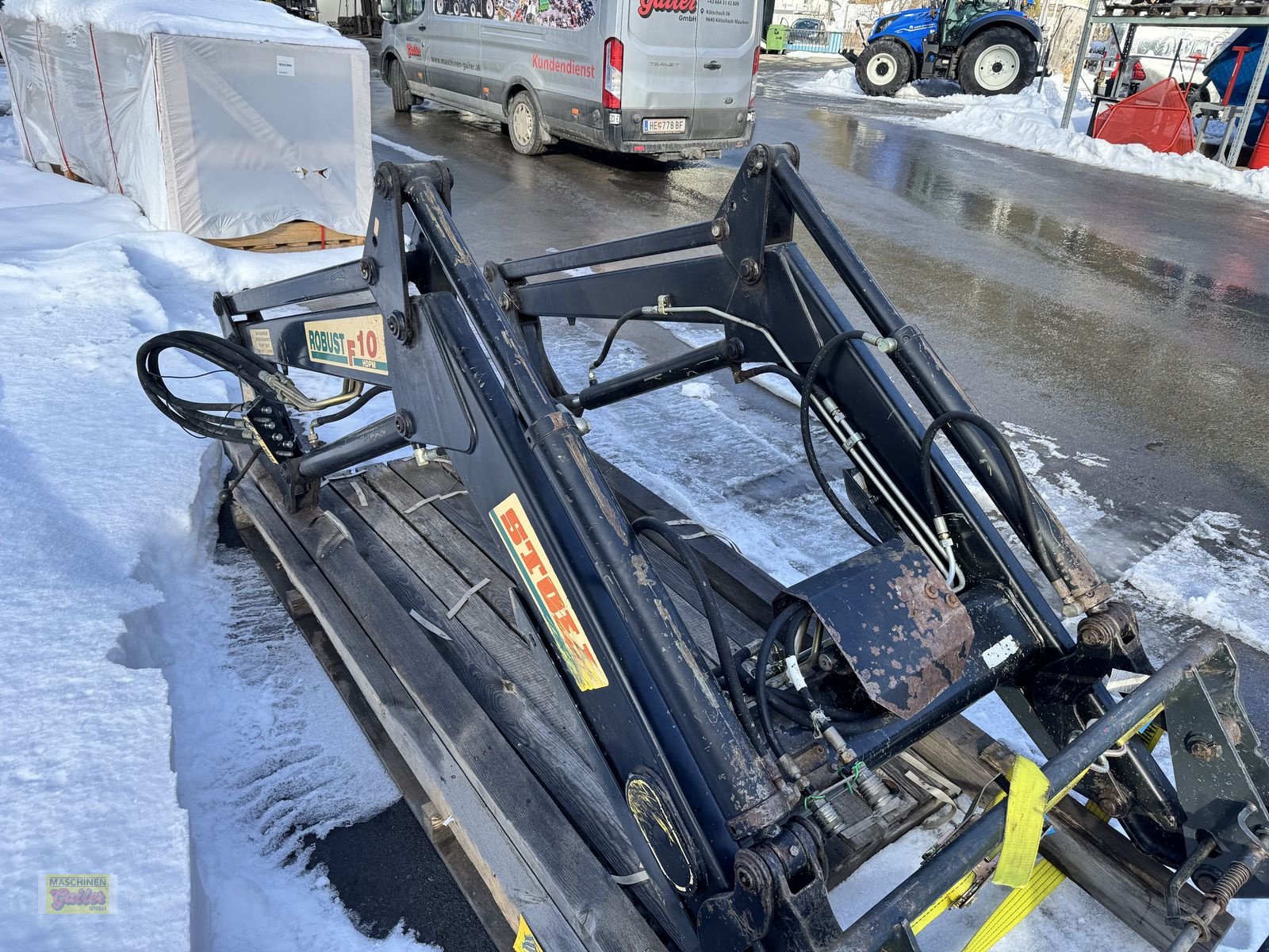 Frontlader типа Stoll Robust F10 HDPM Frontlader mit Euroaufnahme, Gebrauchtmaschine в Kötschach (Фотография 9)