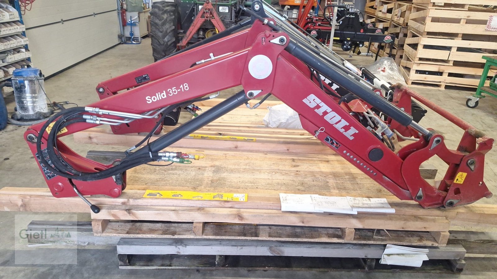 Frontlader tipa Stoll Solid 35-18 H, Gebrauchtmaschine u Bogen (Slika 1)