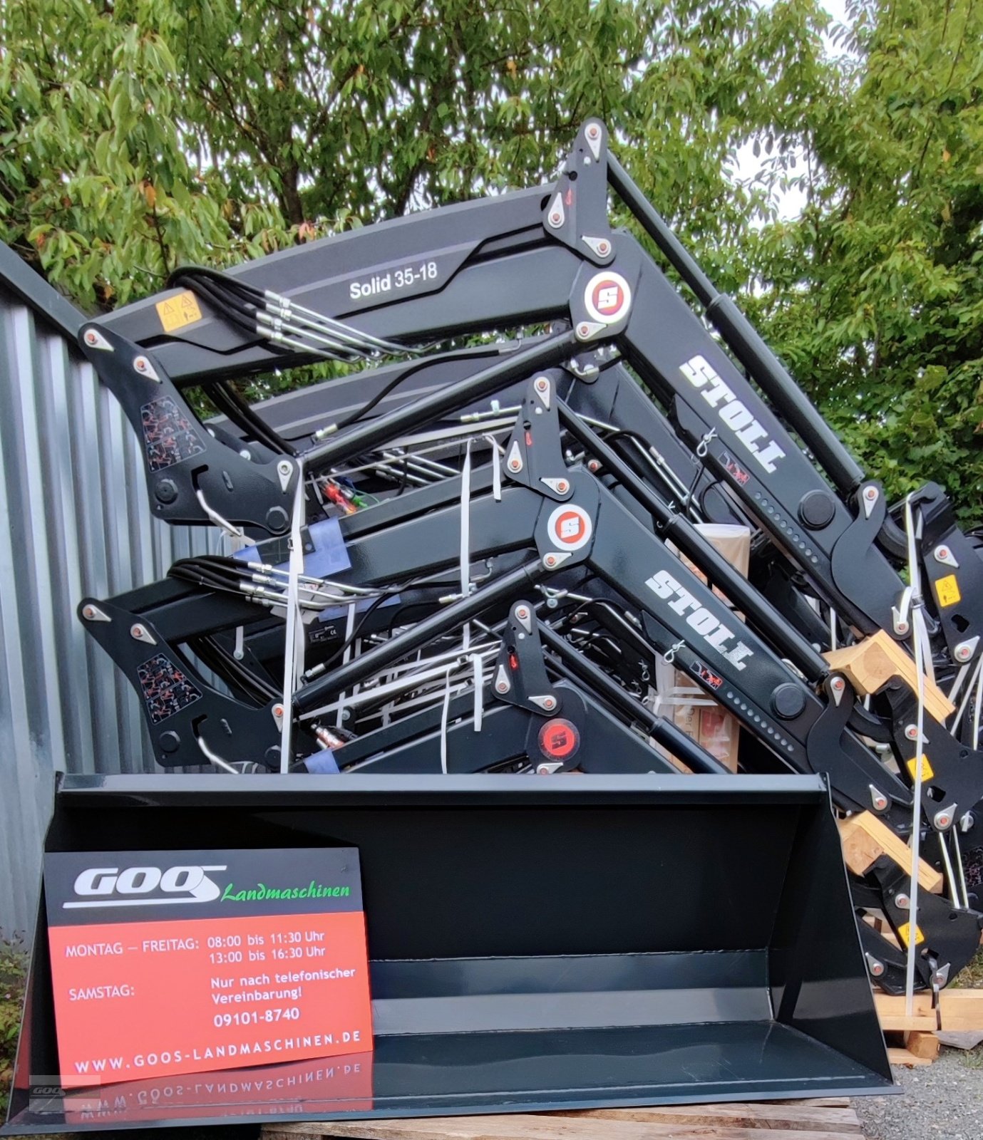 Frontlader des Typs Stoll Solid 35-18 P Sommer-Aktion zum Sonderpreis inkl. Anlieferung "Frei" deutschlandweit*, Gebrauchtmaschine in Langenzenn (Bild 1)