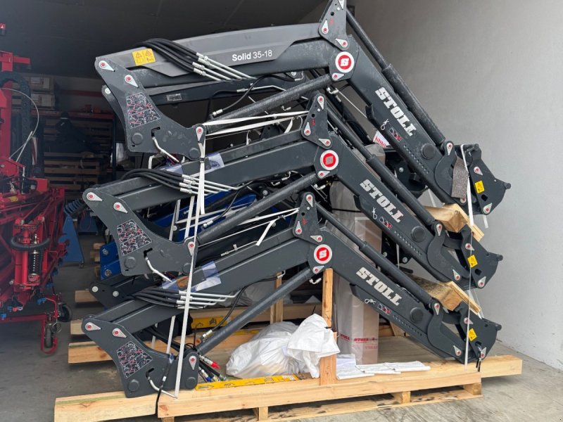 Frontlader of the type Stoll Solid 35-18 P, Neumaschine in Bogen (Picture 1)