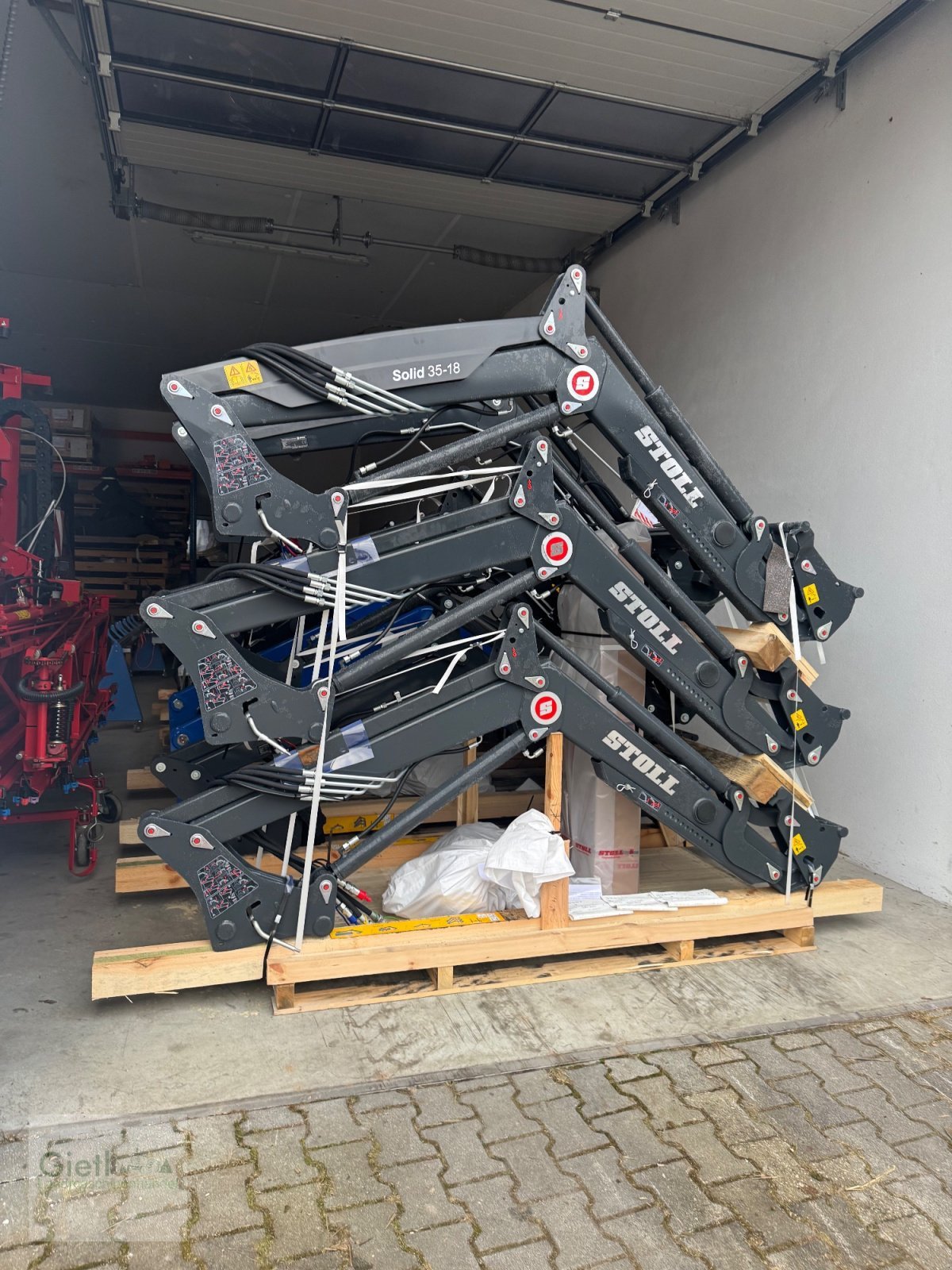 Frontlader vrste Stoll Solid 35-18 P, Neumaschine v Bogen (Slika 3)