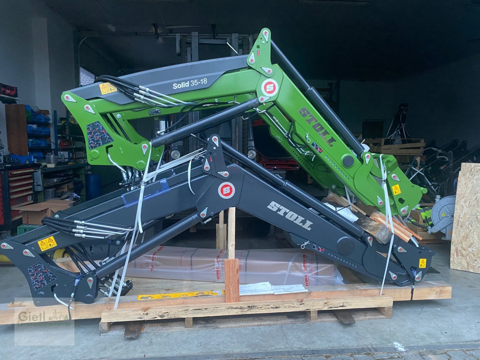 Frontlader vrste Stoll Solid 35-18 P, Neumaschine v Bogen (Slika 5)