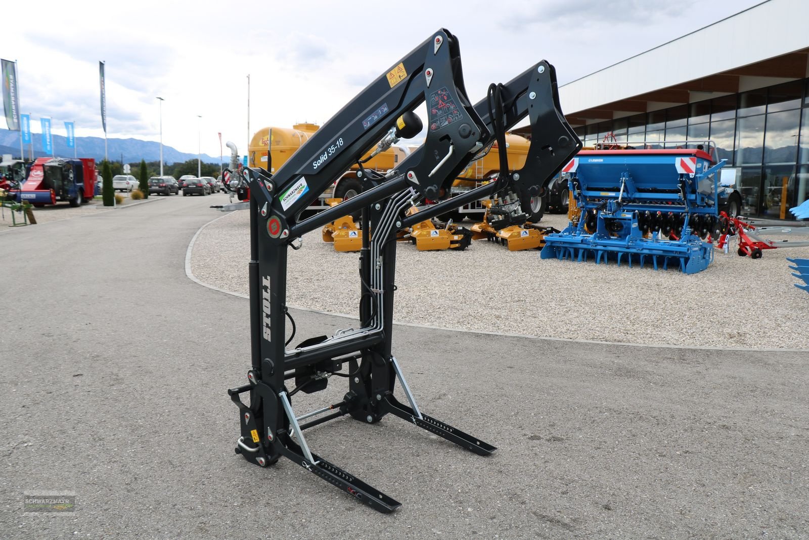 Frontlader typu Stoll Solid 35-18.1 P, Neumaschine w Gampern (Zdjęcie 4)