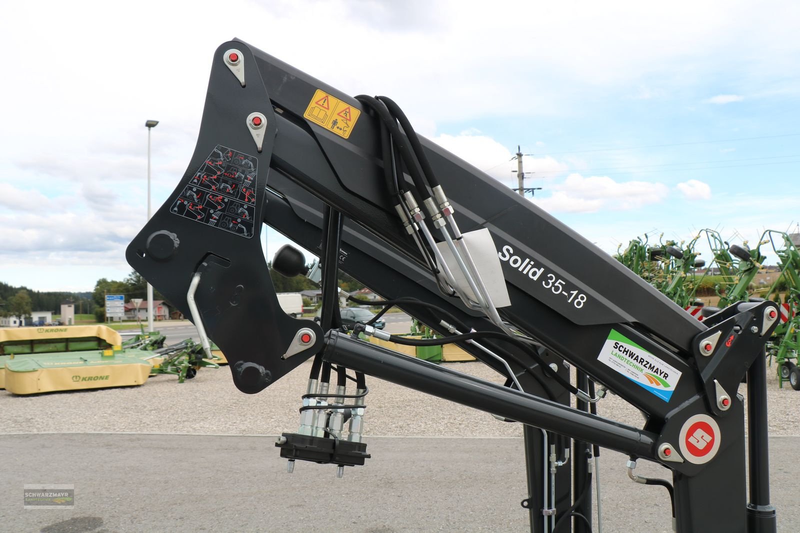 Frontlader typu Stoll Solid 35-18.1 P, Neumaschine w Gampern (Zdjęcie 8)