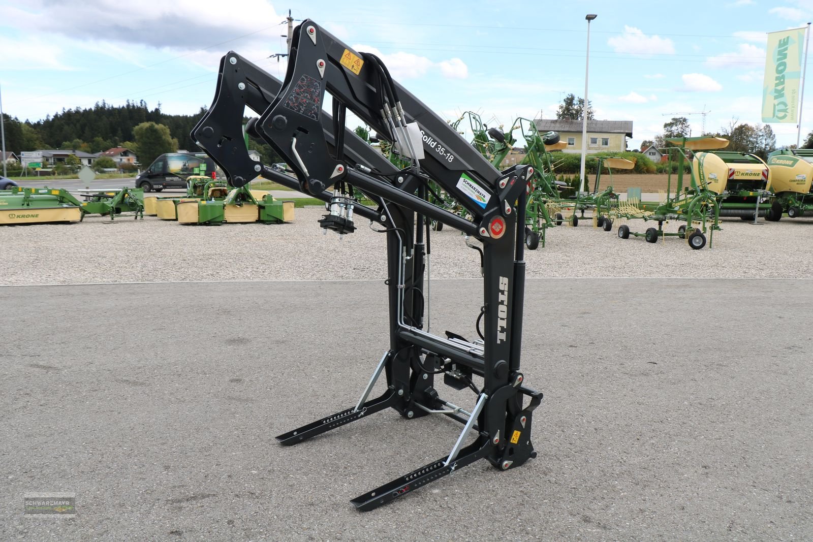 Frontlader typu Stoll Solid 35-18.1 P, Neumaschine w Gampern (Zdjęcie 3)