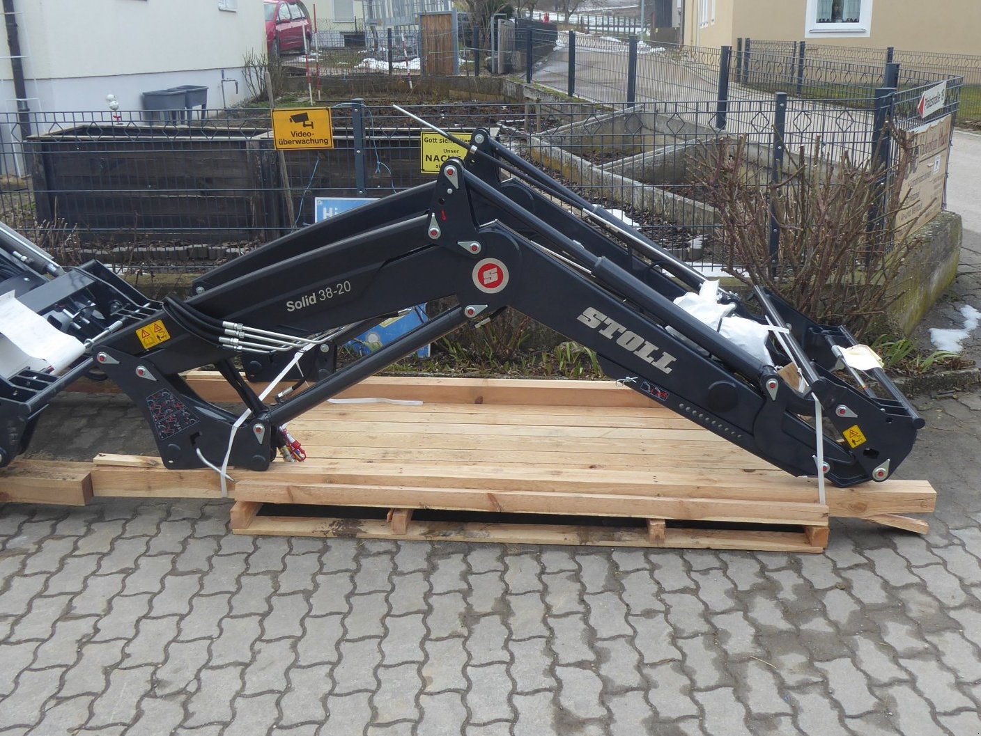 Frontlader del tipo Stoll Solid 38-20, Neumaschine en Marxheim (Imagen 1)
