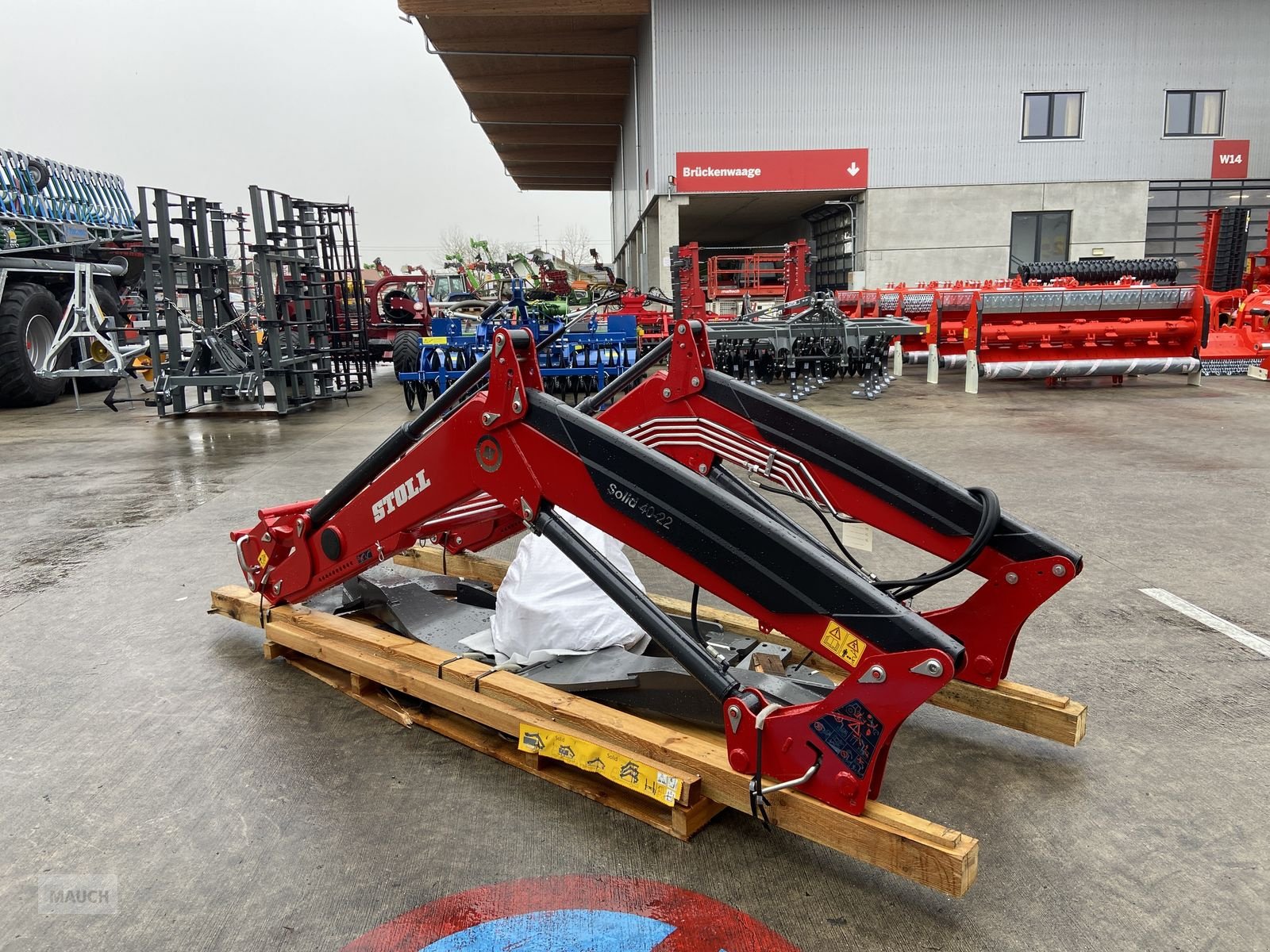 Frontlader a típus Stoll SOLID 40-22 + Konsole Massey Ferguson 5710-5713, Gebrauchtmaschine ekkor: Burgkirchen (Kép 5)