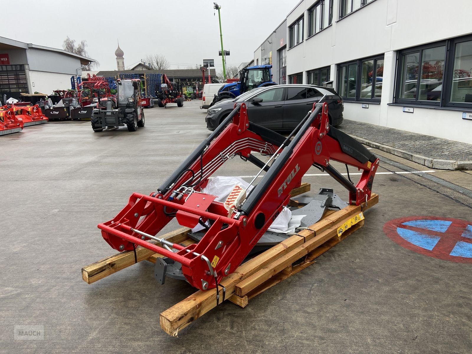 Frontlader a típus Stoll SOLID 40-22 + Konsole Massey Ferguson 5710-5713, Gebrauchtmaschine ekkor: Burgkirchen (Kép 8)