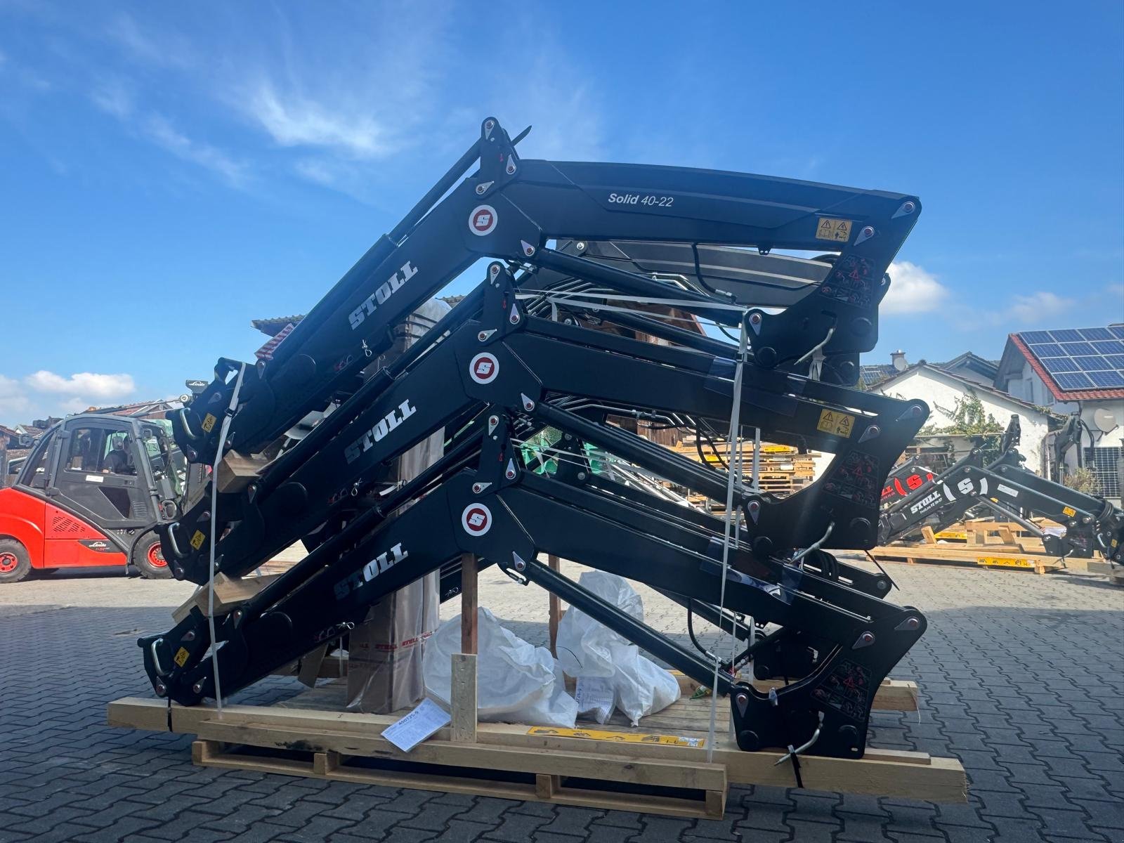 Frontlader tip Stoll Solid 40-22 P, Neumaschine in Bogen (Poză 2)