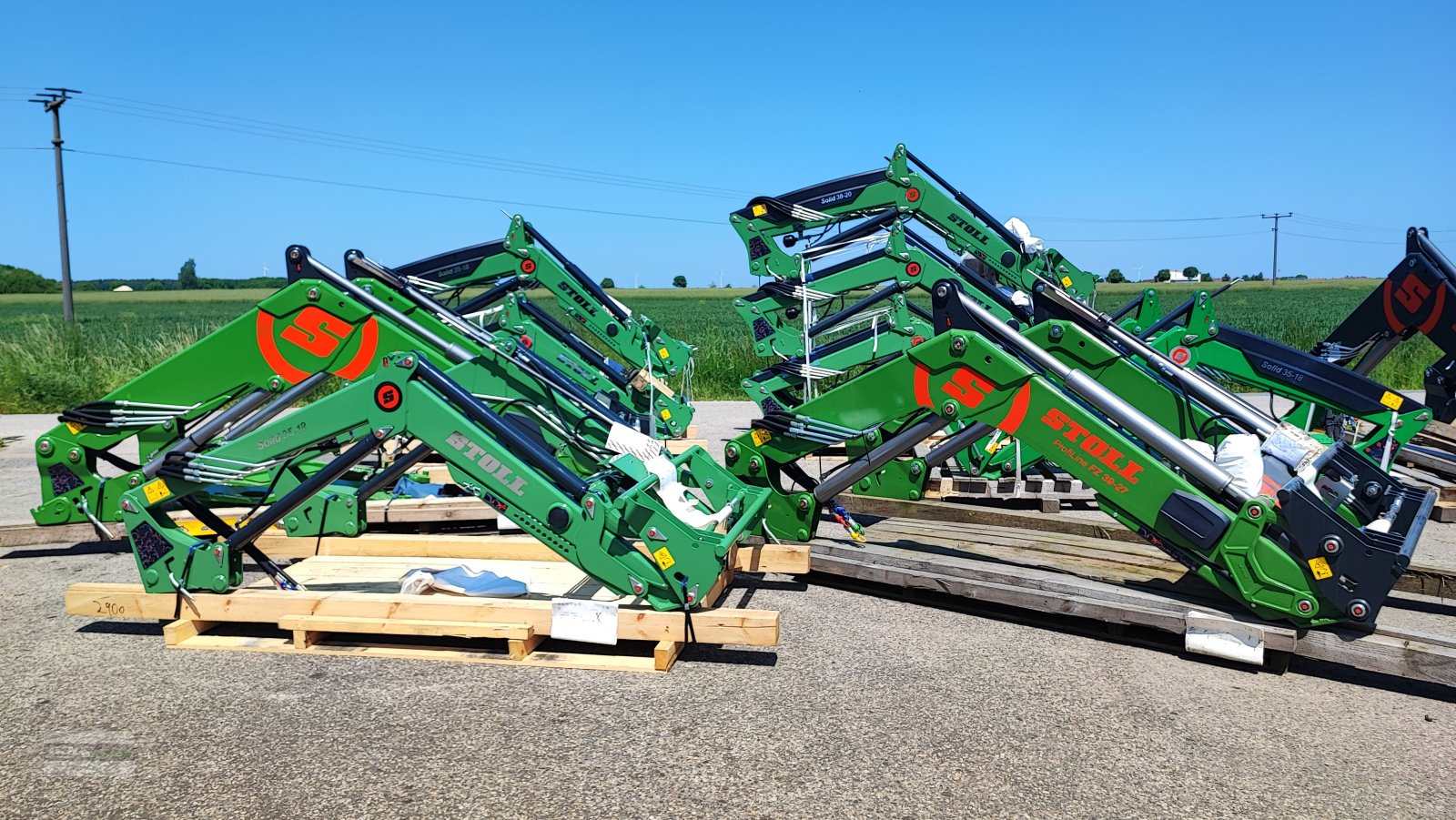 Frontlader of the type Stoll Solid & FZ Profiline Frontlader in Fendt Grün *abgelagert zu Aktionspreisen*, Gebrauchtmaschine in Langenzenn (Picture 4)