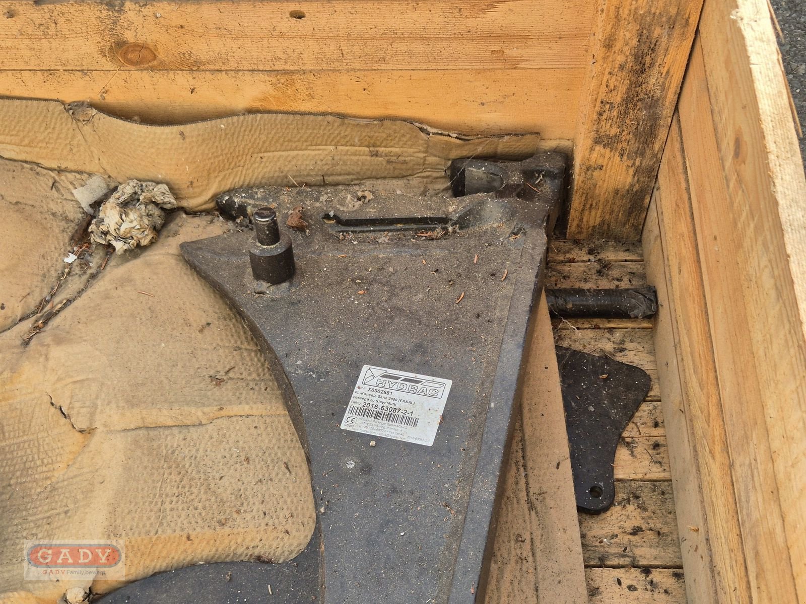 Frontladeranbaukonsole des Typs Hydrac FL-KONSOLE SERIE 2000 (EK&AL), Neumaschine in Lebring (Bild 7)