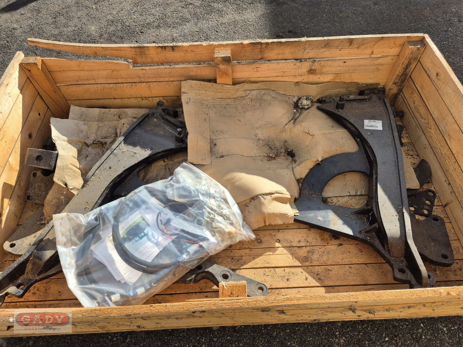 Frontladeranbaukonsole des Typs Hydrac FL-KONSOLE SERIE 2000 (EK&AL), Neumaschine in Lebring (Bild 2)