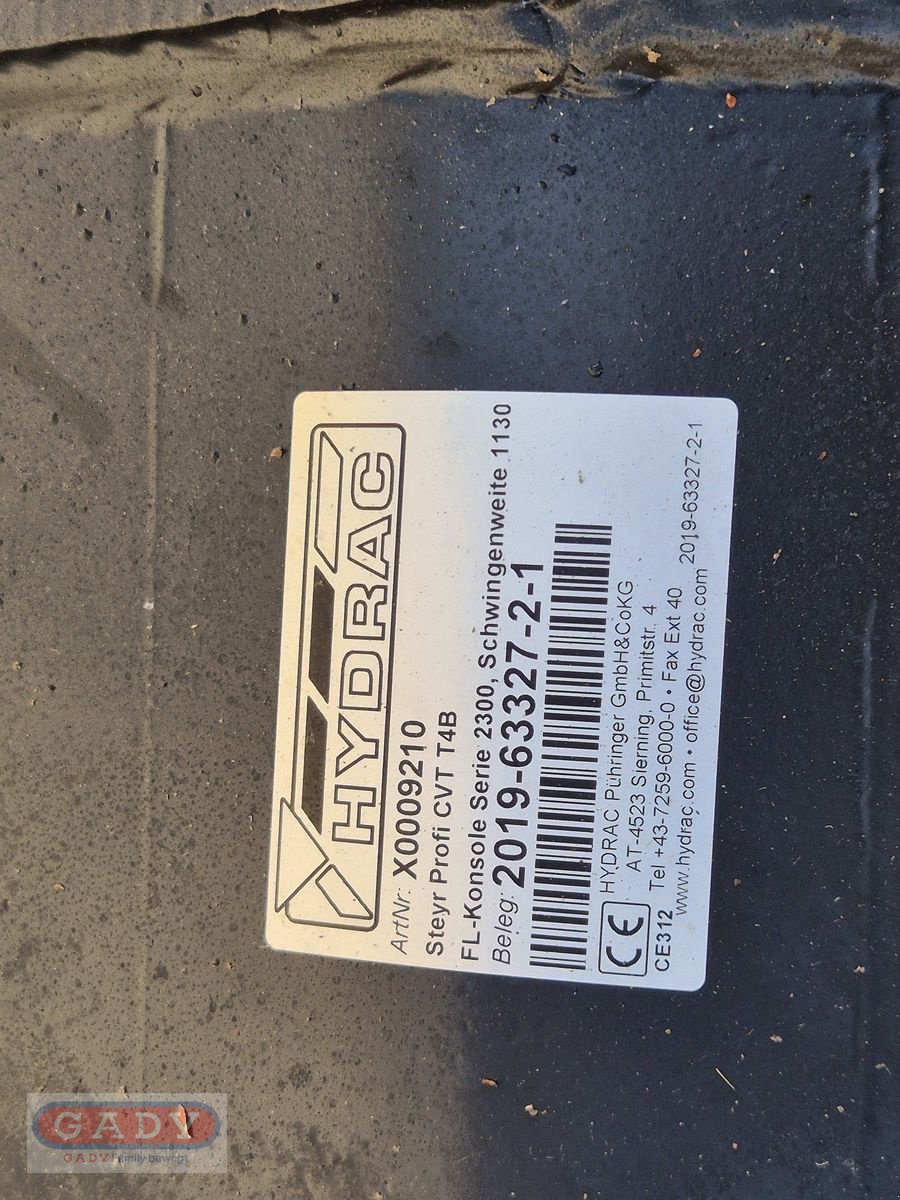 Frontladeranbaukonsole of the type Hydrac KONSOLE STEYR PROFI CONTROLL 8, Neumaschine in Lebring (Picture 8)
