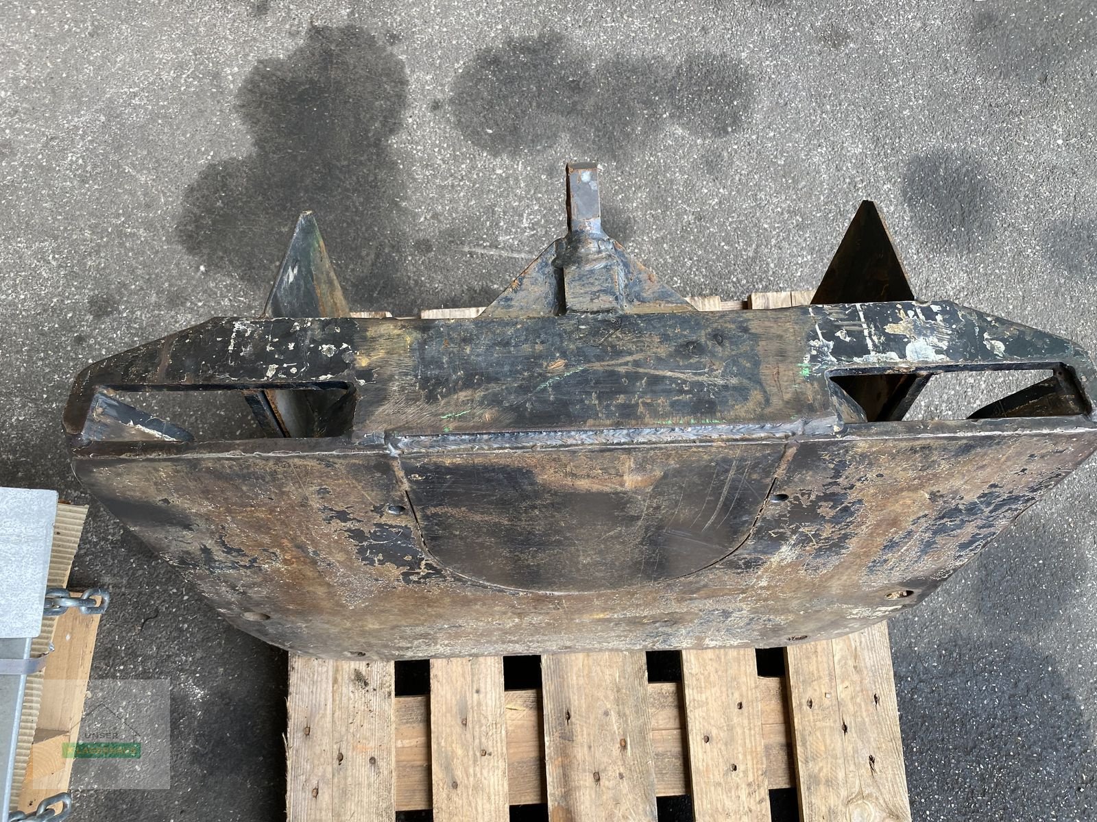 Frontladeranbaukonsole типа John Deere Kommunalplatte zu Zuidberg Fronthydraulik Kat II, Gebrauchtmaschine в Wartberg (Фотография 2)