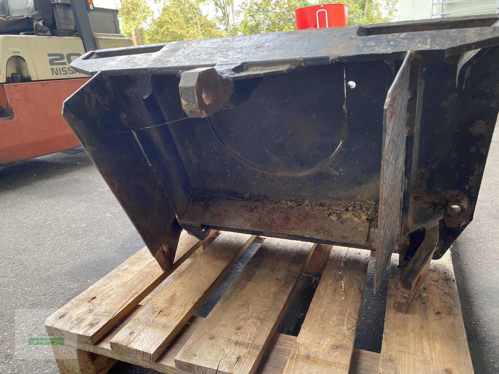 Frontladeranbaukonsole типа John Deere Kommunalplatte zu Zuidberg Fronthydraulik Kat II, Gebrauchtmaschine в Wartberg (Фотография 3)