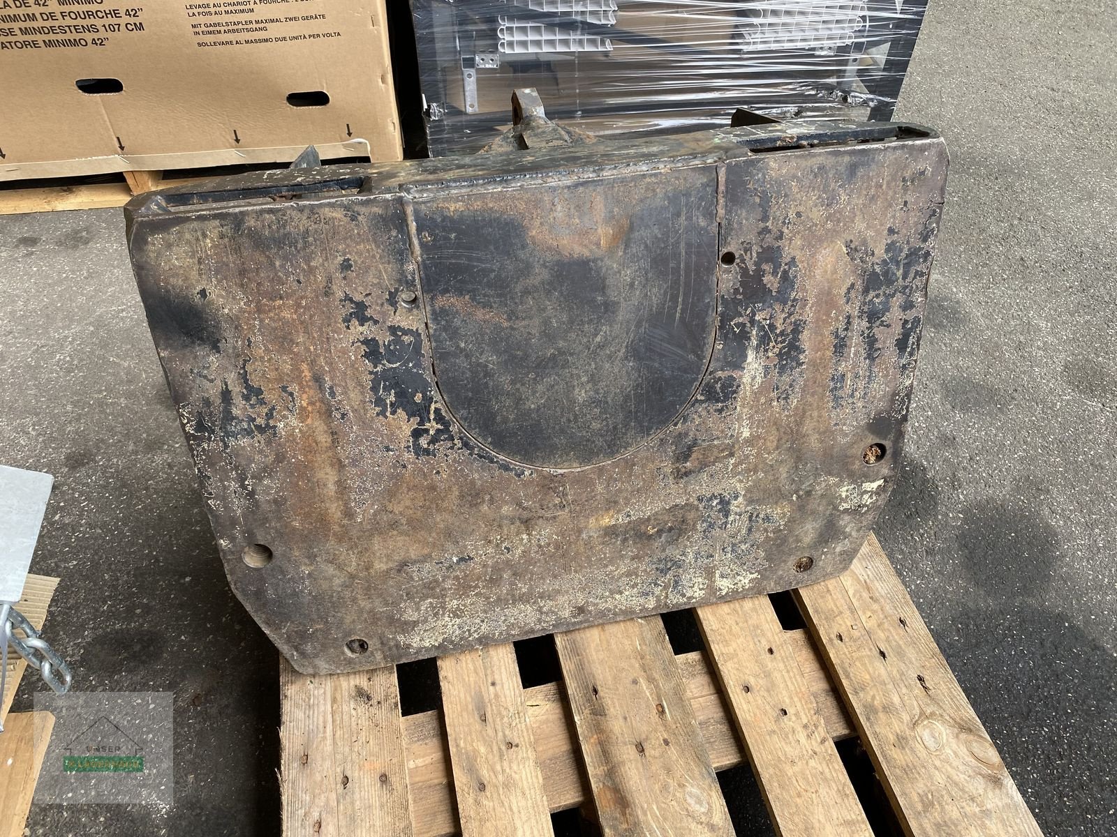 Frontladeranbaukonsole типа John Deere Kommunalplatte zu Zuidberg Fronthydraulik Kat II, Gebrauchtmaschine в Wartberg (Фотография 1)