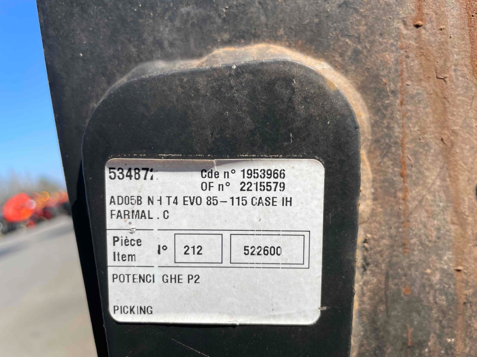 Frontladeranbaukonsole typu Mailleux Adaptation pour chargeur ADAPTATION ET MONOLEVIER, Gebrauchtmaschine v SAINT CLAIR SUR ELLE (Obrázok 5)