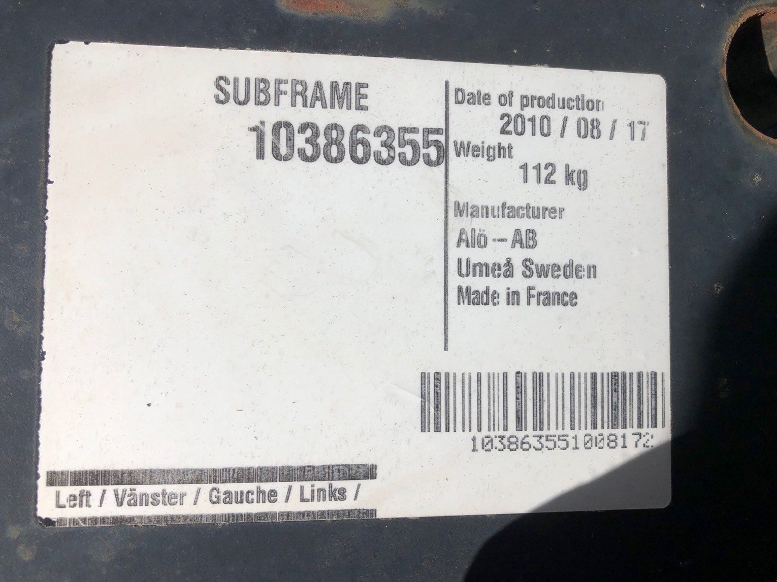 Frontladeranbaukonsole tip Quicke Adaptation pour chargeur Agrotron K 4 cyls Quicke, Gebrauchtmaschine in SAINT CLAIR SUR ELLE (Poză 3)