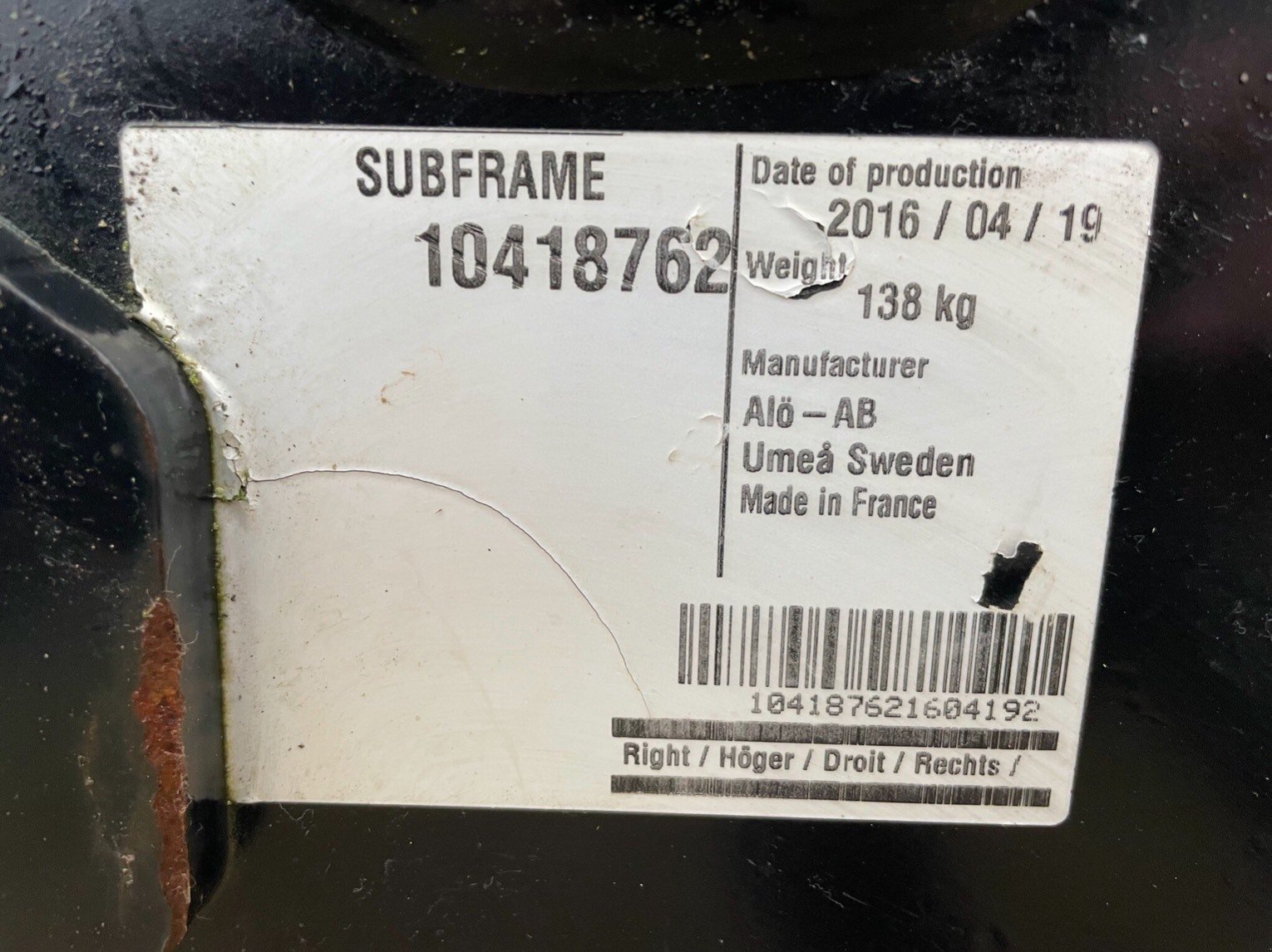 Frontladeranbaukonsole of the type Quicke Adaptation pour chargeur Deutz Agrotron 6130.4 Qui, Gebrauchtmaschine in SAINT CLAIR SUR ELLE (Picture 4)