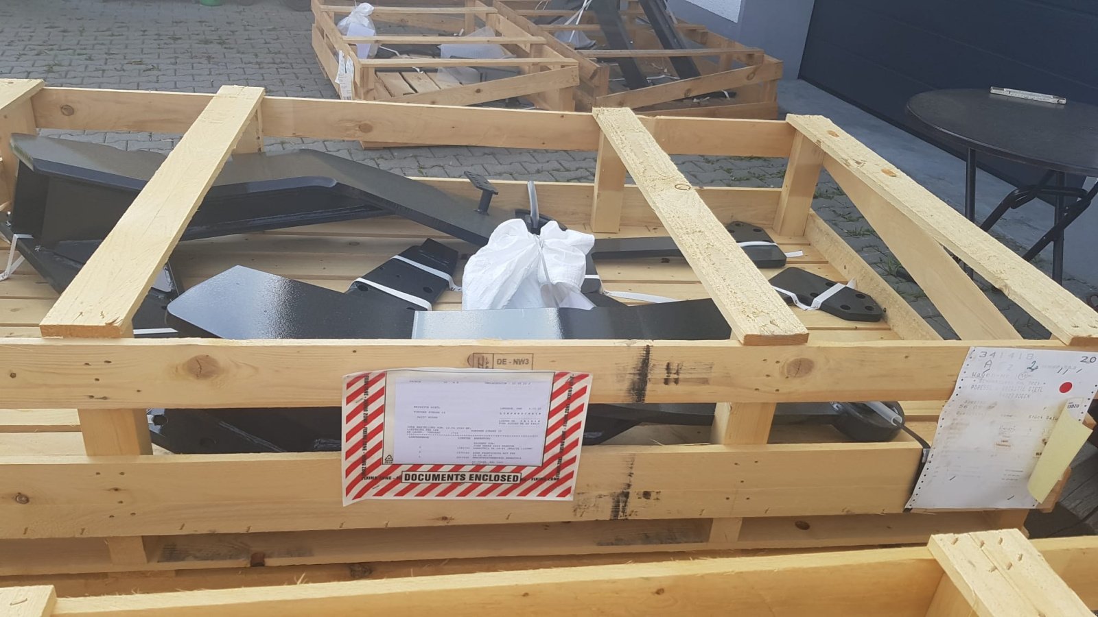 Frontladeranbaukonsole des Typs Stoll Frontladerkonsolen Fendt 500er Serie und Fendt 700er Serie, Neumaschine in Bogen (Bild 3)