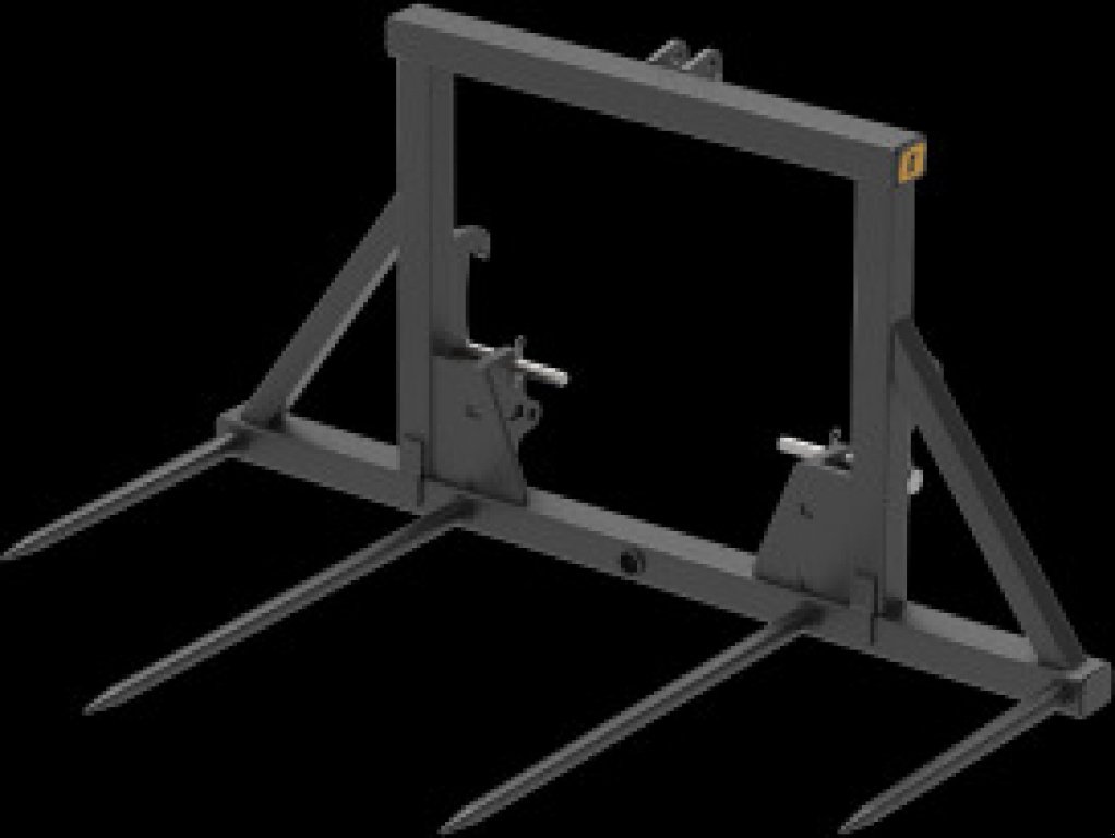 Frontladerzubehör (Bagger) a típus Alö Ballengabel L 200 Dual, Neumaschine ekkor: Offenhausen (Kép 1)