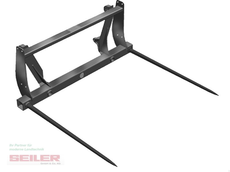 Frontladerzubehör (Bagger) des Typs Alö Großballengabel Standard 1250 mm Euro, Neumaschine in Ansbach (Bild 1)