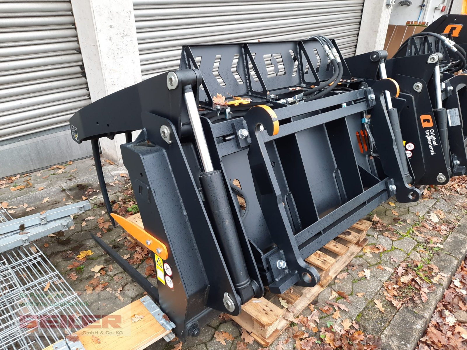 Frontladerzubehör (Bagger) des Typs Alö Silograb XL 190 JCB Q-Fit oder Euro Krokodilgebiss, Neumaschine in Ansbach (Bild 3)