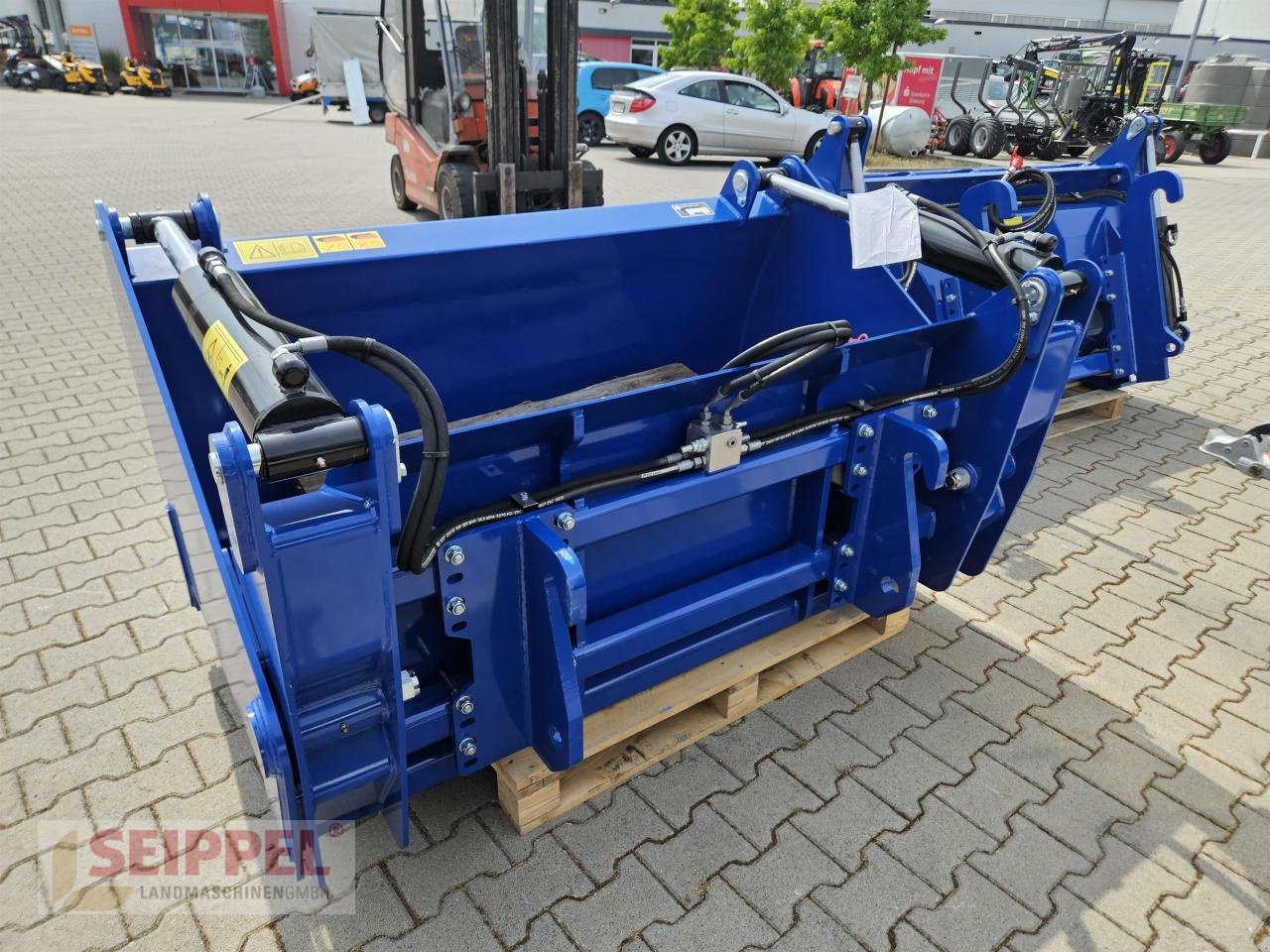 Frontladerzubehör (Bagger) typu AP NP 1800 DB Silo-Schneidzange Demo, Neumaschine w Groß-Umstadt (Zdjęcie 5)