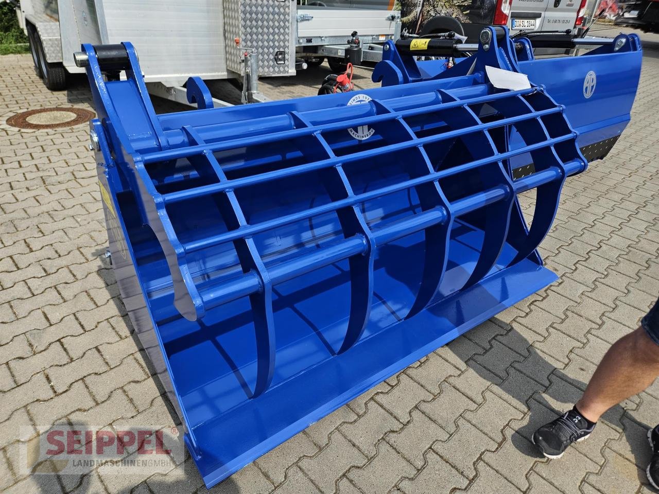 Frontladerzubehör (Bagger) a típus AP PG 2000, Neumaschine ekkor: Groß-Umstadt (Kép 1)