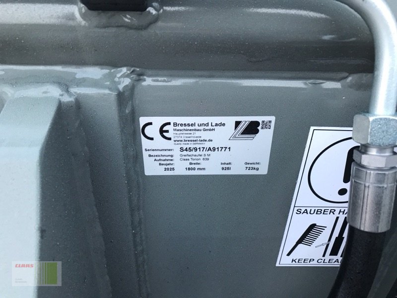 Frontladerzubehör (Bagger) des Typs Bressel & Lade Greifschaufel S M, Neumaschine in Alveslohe (Bild 4)