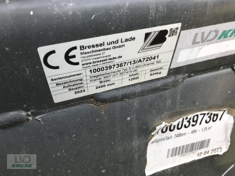 Frontladerzubehör (Bagger) des Typs Bressel & Lade KRAS-1,25 - 2,40 m, Gebrauchtmaschine in Spelle (Bild 5)