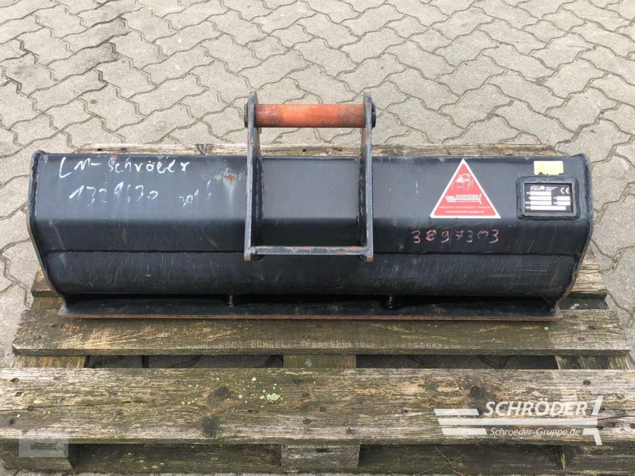 Frontladerzubehör (Bagger) a típus Caterpillar GRABENRÄUMLÖFFEL 1,00 M, Gebrauchtmaschine ekkor: Ahlerstedt (Kép 4)