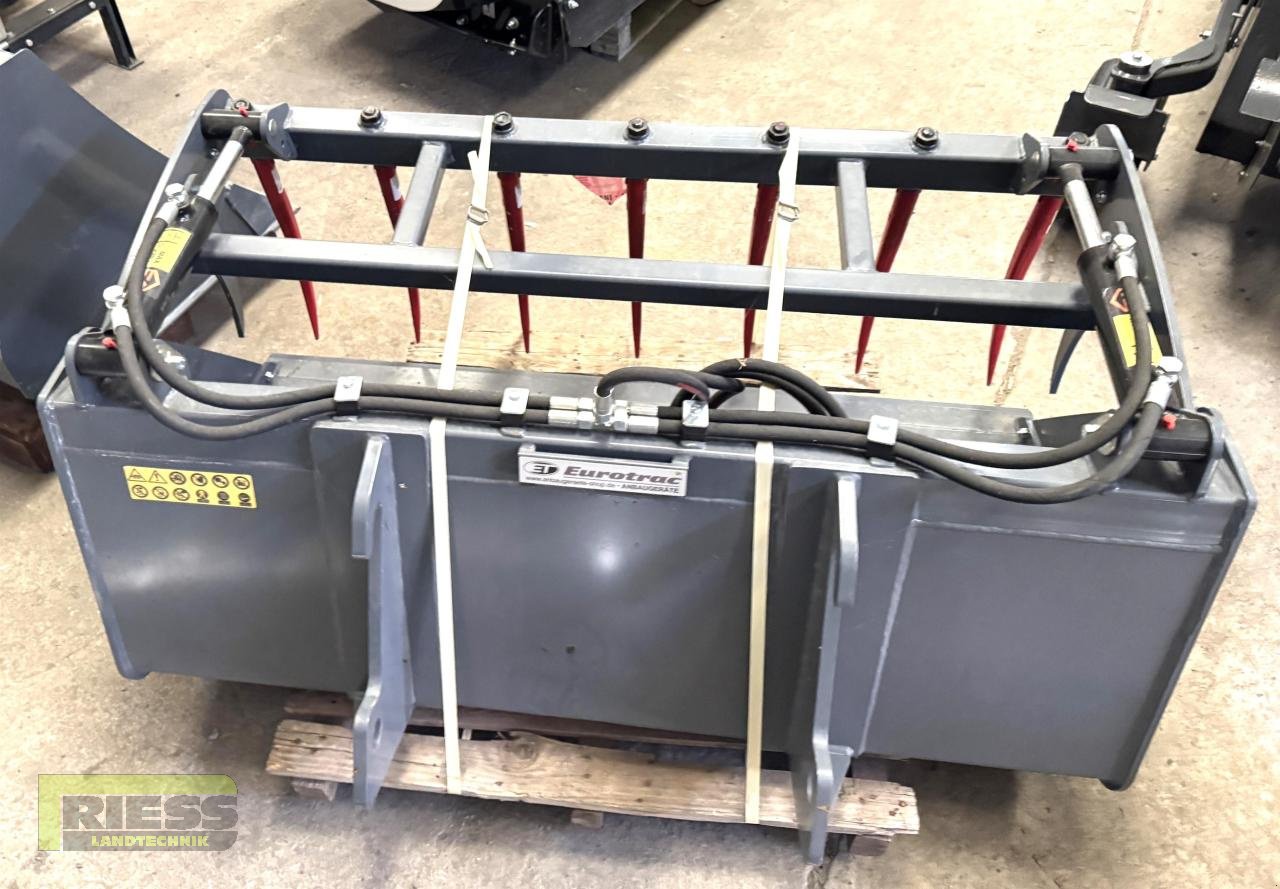 Frontladerzubehör (Bagger) a típus Eurotrac KROKOSCHAUFEL MINI 150  W11 Aufnahme, Neumaschine ekkor: Homberg/Ohm - Maulbach (Kép 2)