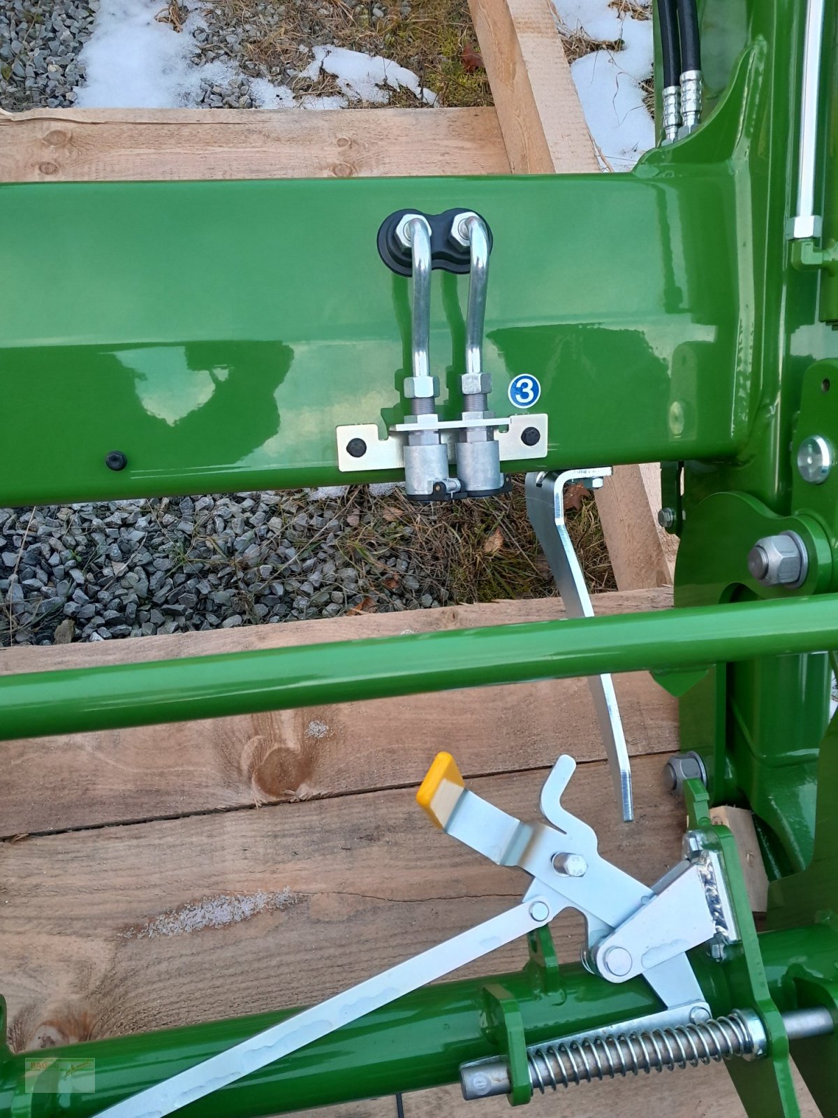 Frontladerzubehör (Bagger) a típus Fendt Frontladerschwinge, Neumaschine ekkor: Ingelfingen-Stachenhausen (Kép 2)