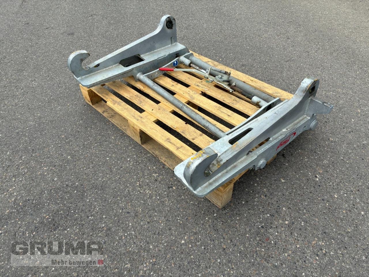 Frontladerzubehör (Bagger) typu Fliegl Zwischenadapter, Neumaschine w Friedberg-Derching (Zdjęcie 2)